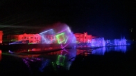 Lazer Su Ekranı Projektörlü Renkli RGB Dış Mekan Lazer Işık Gösterisi Tedarikçi