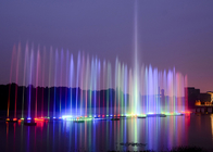 Çok Renkli Su Çeşmesi, RGB Ledli Işık Su Özelliği Büyük Ölçekli Tedarikçi