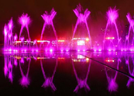 Meksika Müzik Dans Modern DMX 512 Sistemi Ile Kuru Güverte Çeşmesi LED Işıkları Tedarikçi