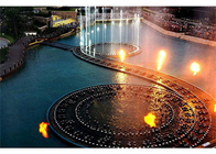 PC / PLC Sistemi ile Büyük Ölçekli Dekoratif Flaming Su Çeşmesi Gösterisi Tedarikçi