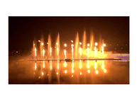 Modern Açık Flaming Su Çeşme Led Havai Fişek Işıkları Müzik Dans Tarzı Tedarikçi
